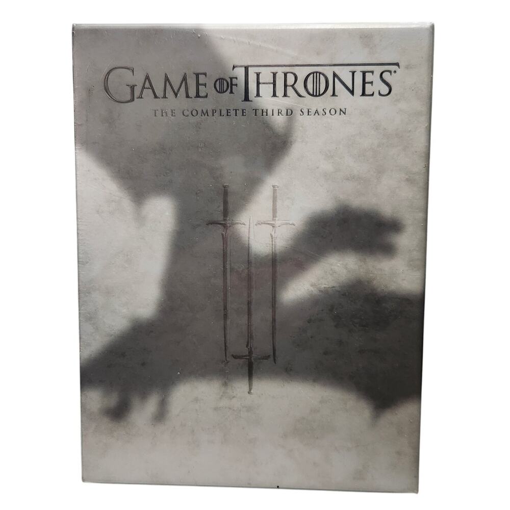 Game Of Thrones The Complete Third Season DVD Box Set 2014 Brand New Sealed